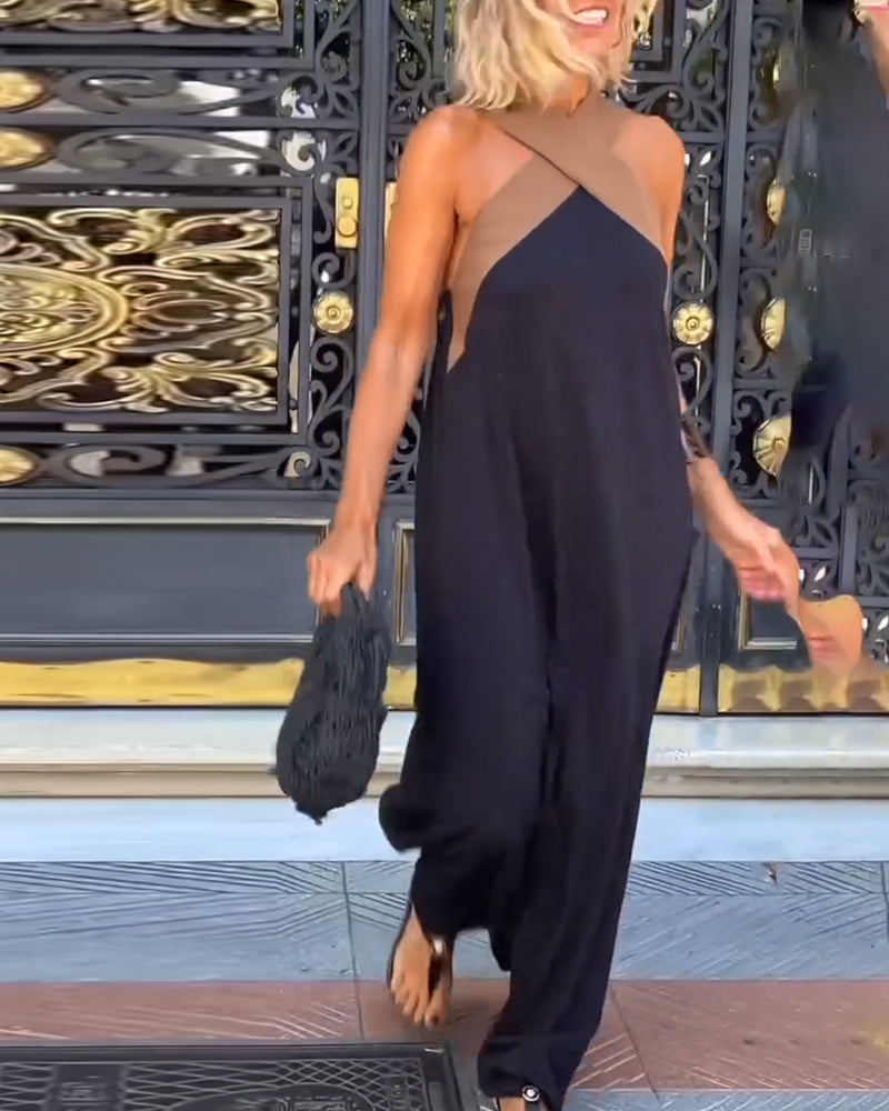 Arianna | Halter Maxi Dress
