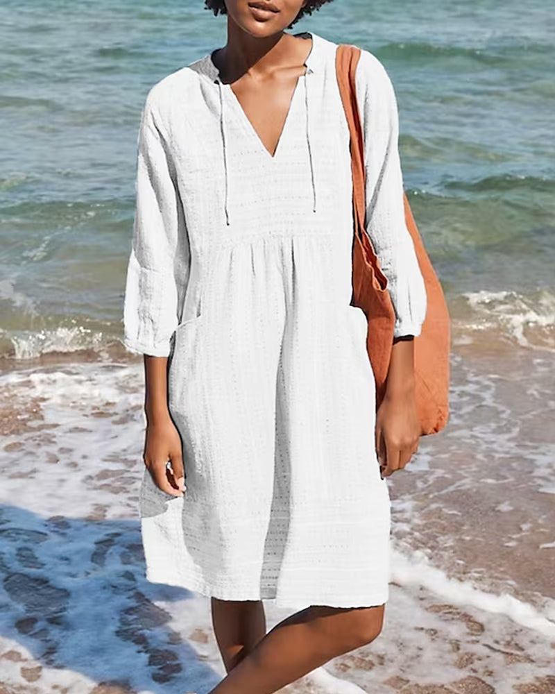 Esther | Shirt Dress with Pocket