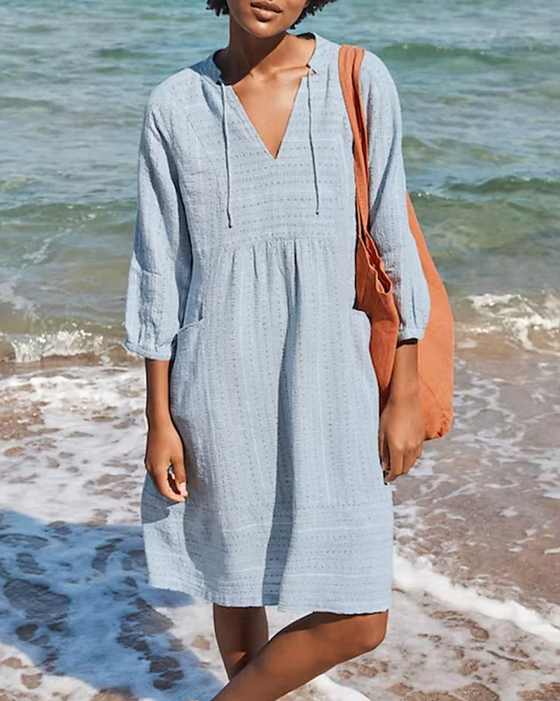 Esther | Shirt Dress with Pocket