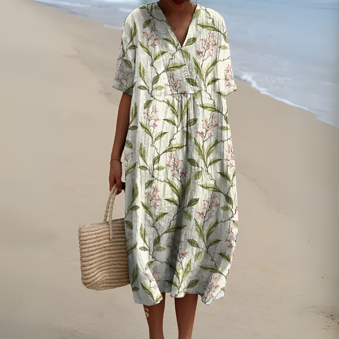 Sarai™ | Breezy Summer Print Dress