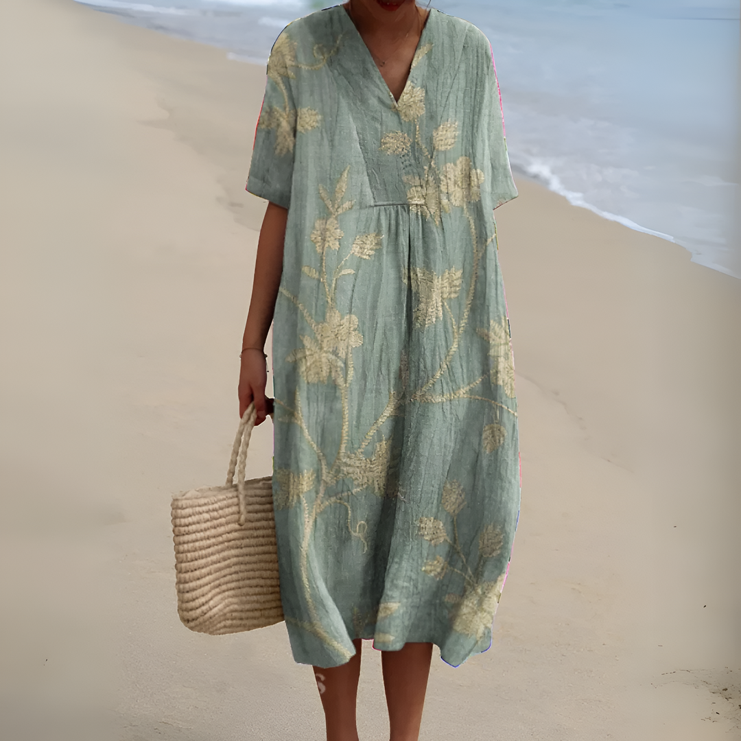 Liora™ | Breezy Summer Print Dress