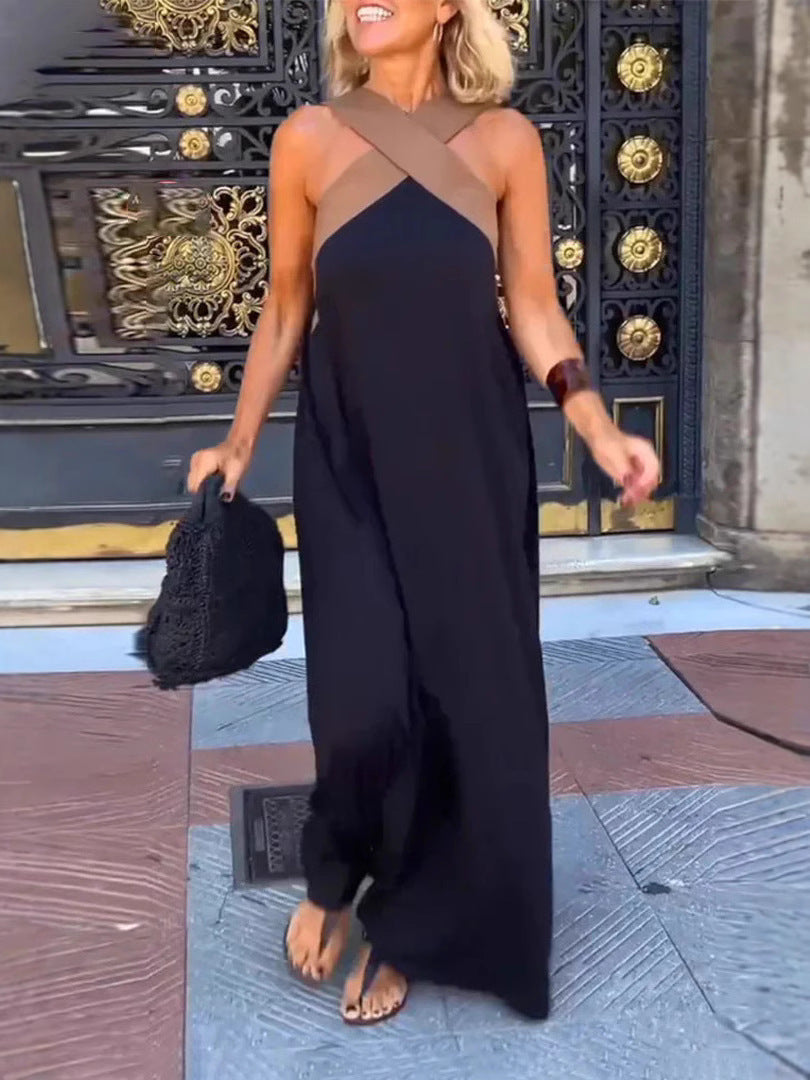 Arianna | Halter Maxi Dress