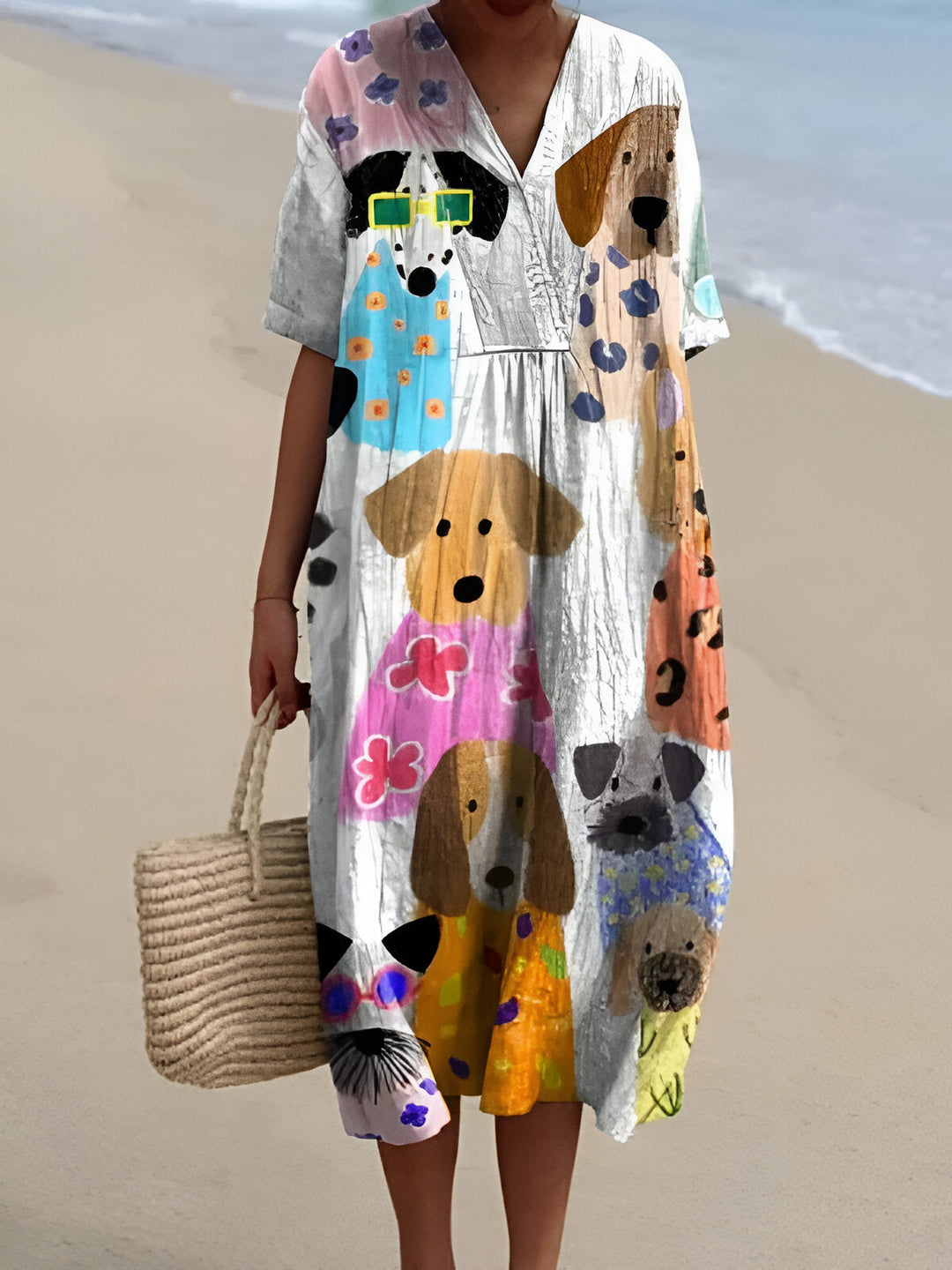 Roberta™ | Breezy Summer Print Dress