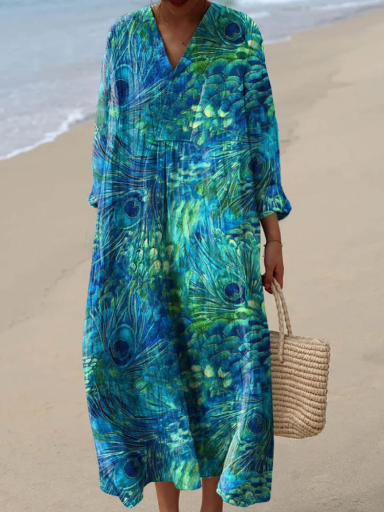 Brooke™ | Printed Summer Breeze Dress