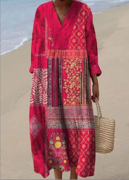 Adeline™ | Breezy Summer Print Dress