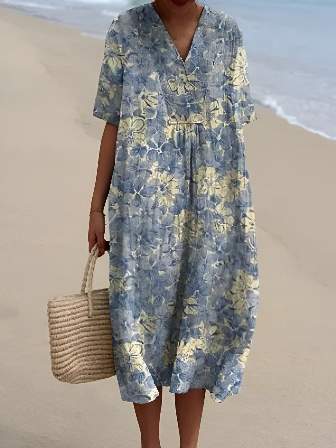 rianne™ | Breezy Printed Summer Dress