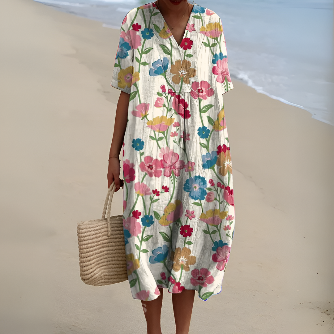 Noelia™ | Summer Breeze Printed Dress