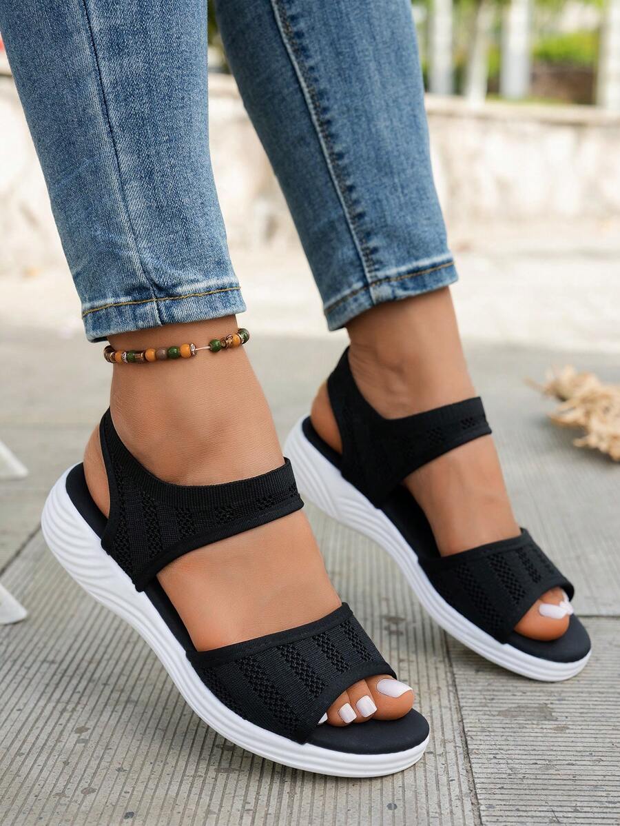 Amelia – Elegant Cut-Out Platform Sandals