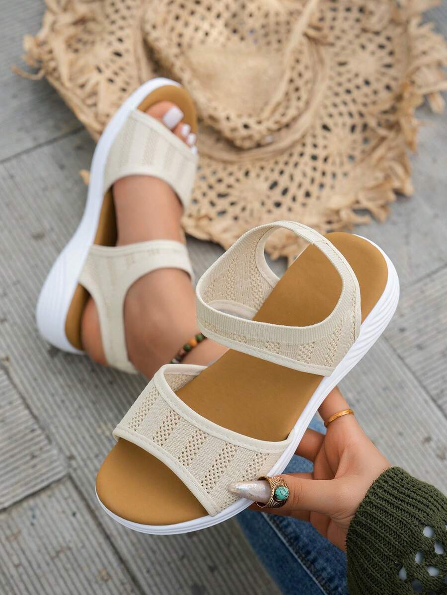 Amelia – Elegant Cut-Out Platform Sandals