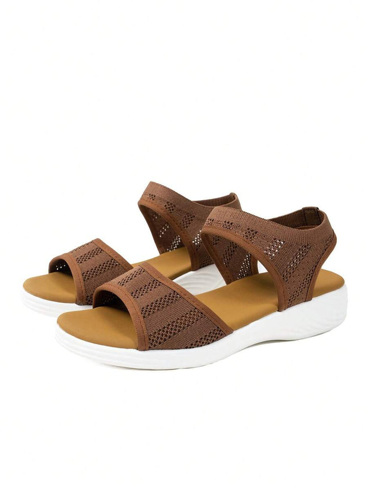 Amelia – Elegant Cut-Out Platform Sandals