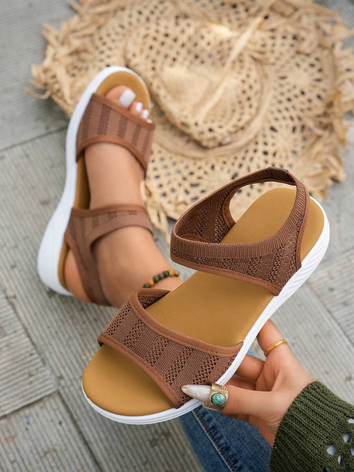 Amelia – Elegant Cut-Out Platform Sandals