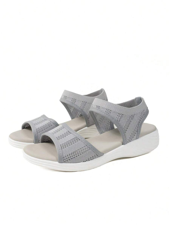 Amelia – Elegant Cut-Out Platform Sandals