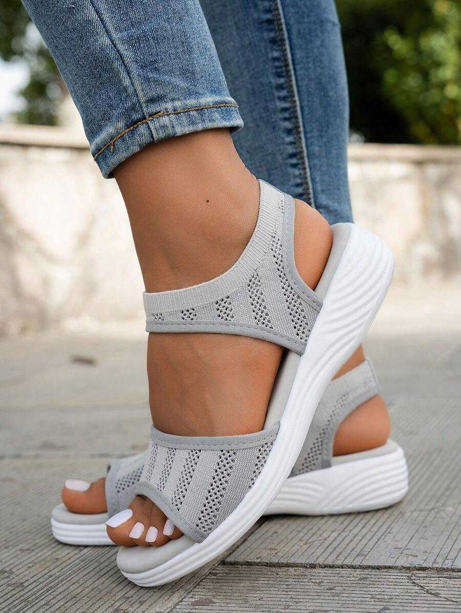 Amelia – Elegant Cut-Out Platform Sandals