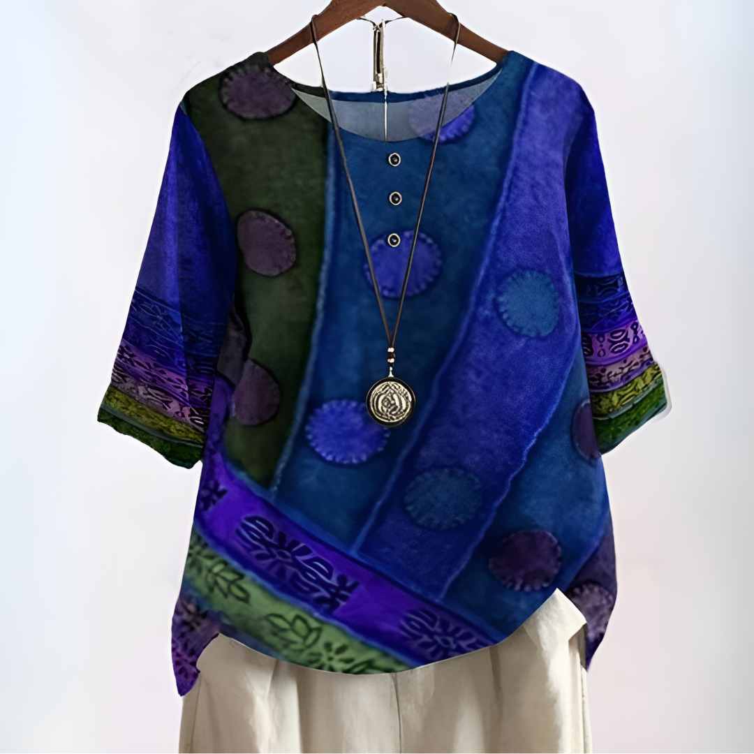 Gaia™ | Women’s Soft and Flattering Bohemian Blouse