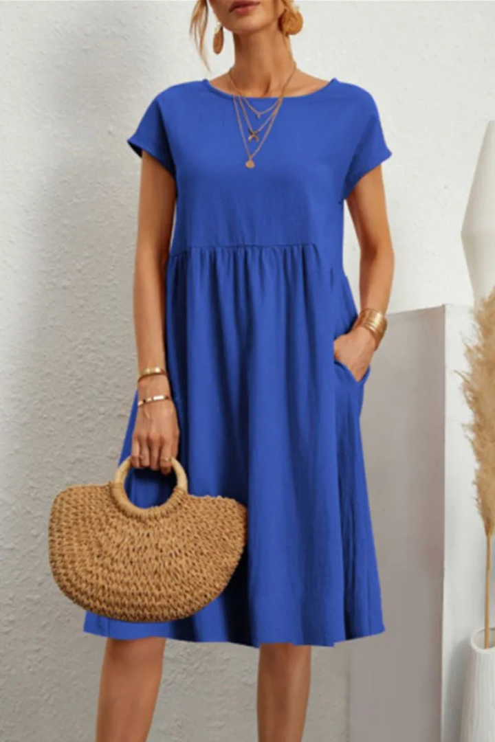 Meli | Casual Dress with Short Sleeves