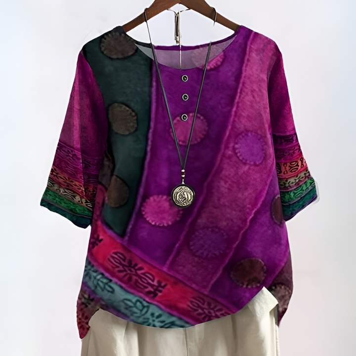 Gaia™ | Women’s Soft and Flattering Bohemian Blouse