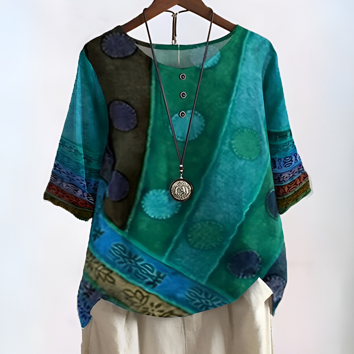 Gaia™ | Women’s Soft and Flattering Bohemian Blouse