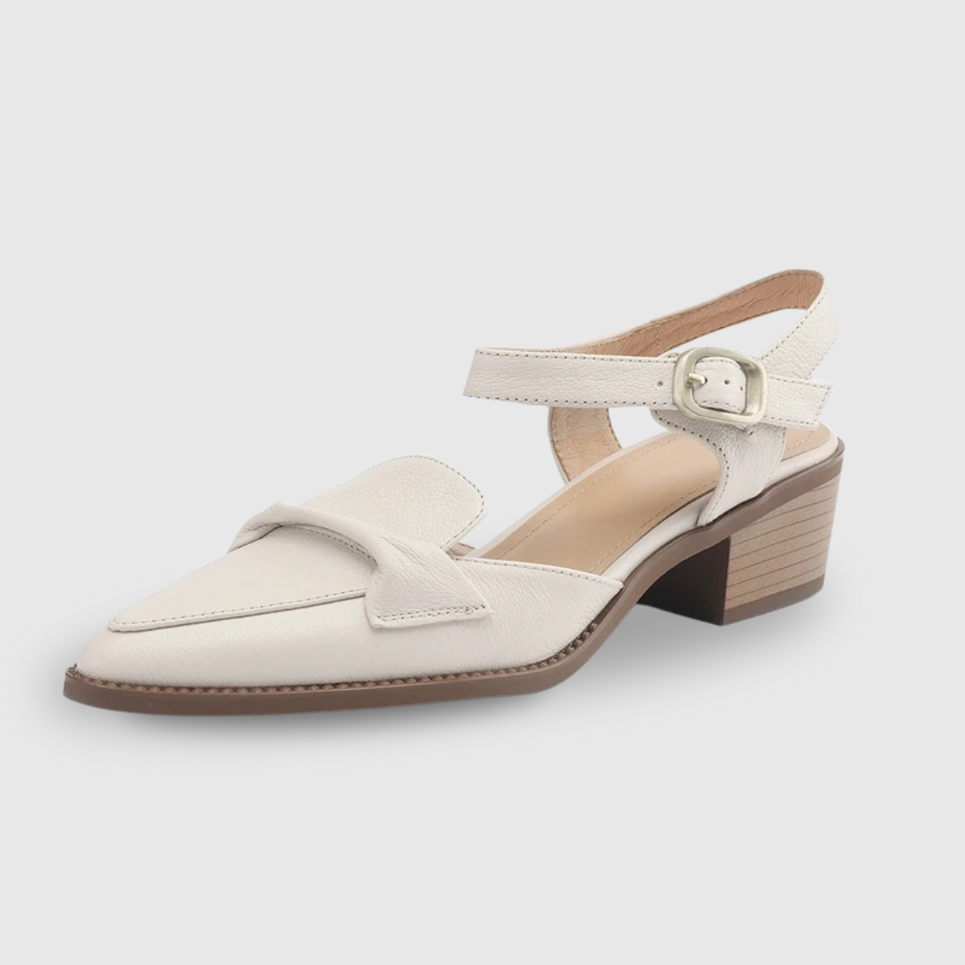 Rubies Defined™ | Rovena Middle Heel Sandals