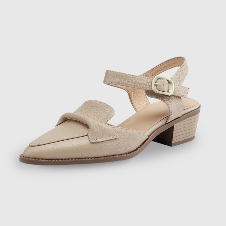 Rubies Defined™ | Rovena Middle Heel Sandals