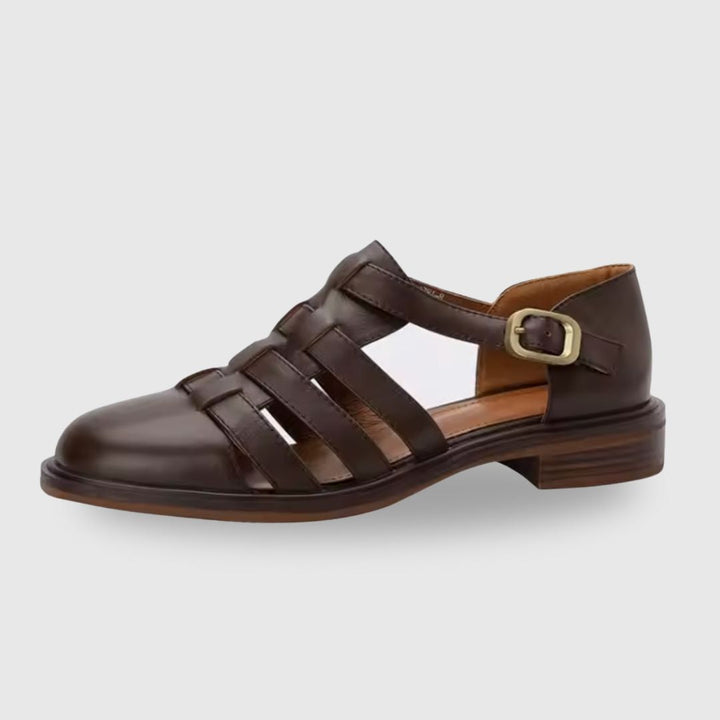 Rubies Defined™ | Liamine Leather Sandals
