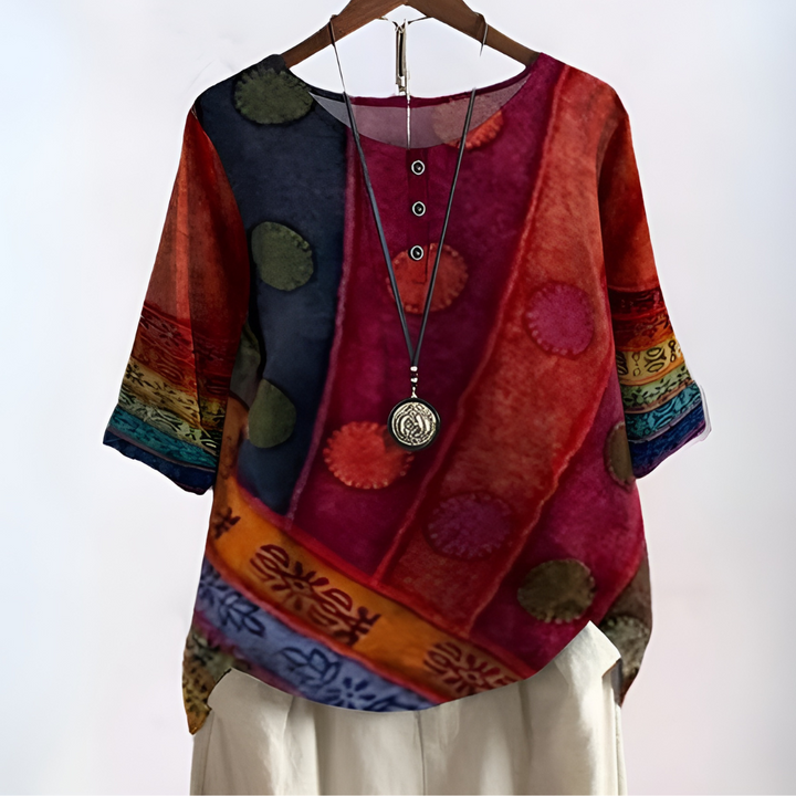 Gaia™ | Women’s Soft and Flattering Bohemian Blouse