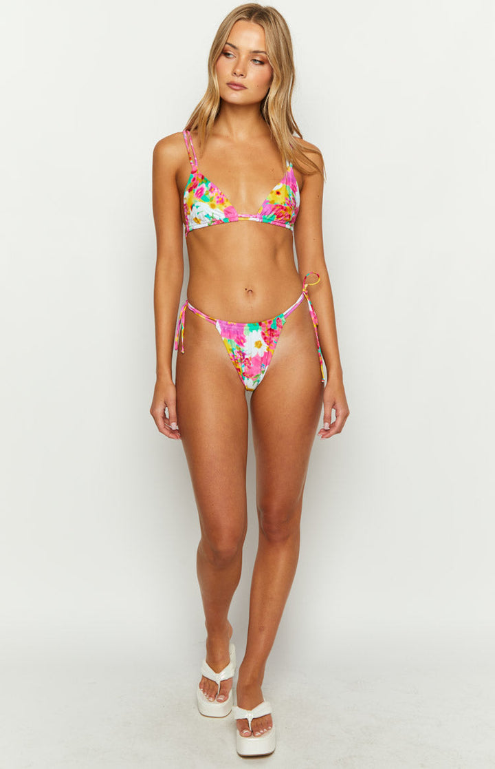 Sumba Floral Print Bikini Bottoms