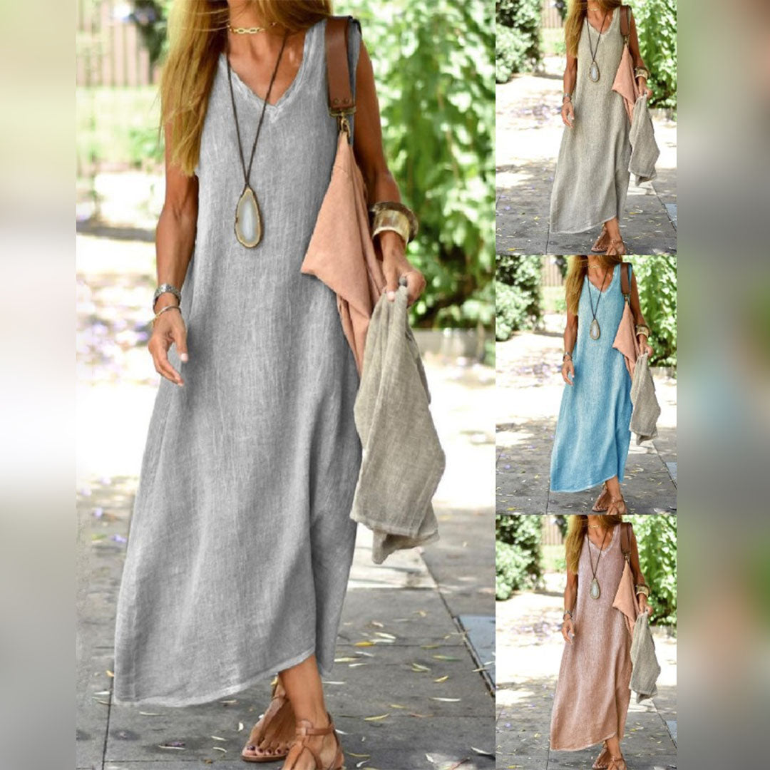 HALLIE - Summer Casual Maxi Dress