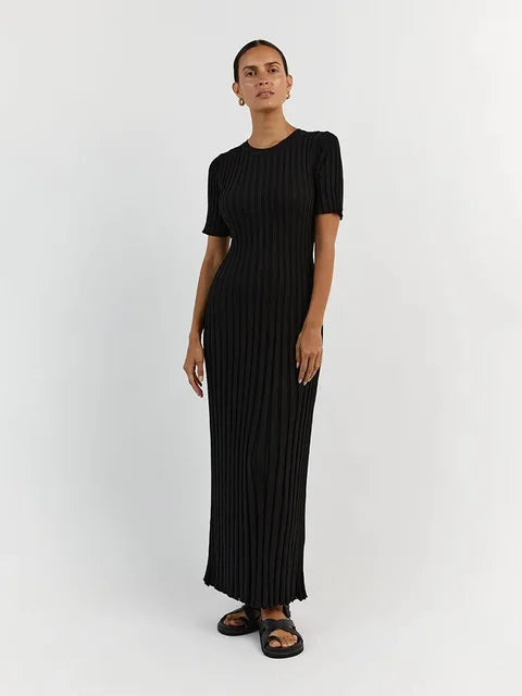 Hailey | Knitted Long Maxi Dress