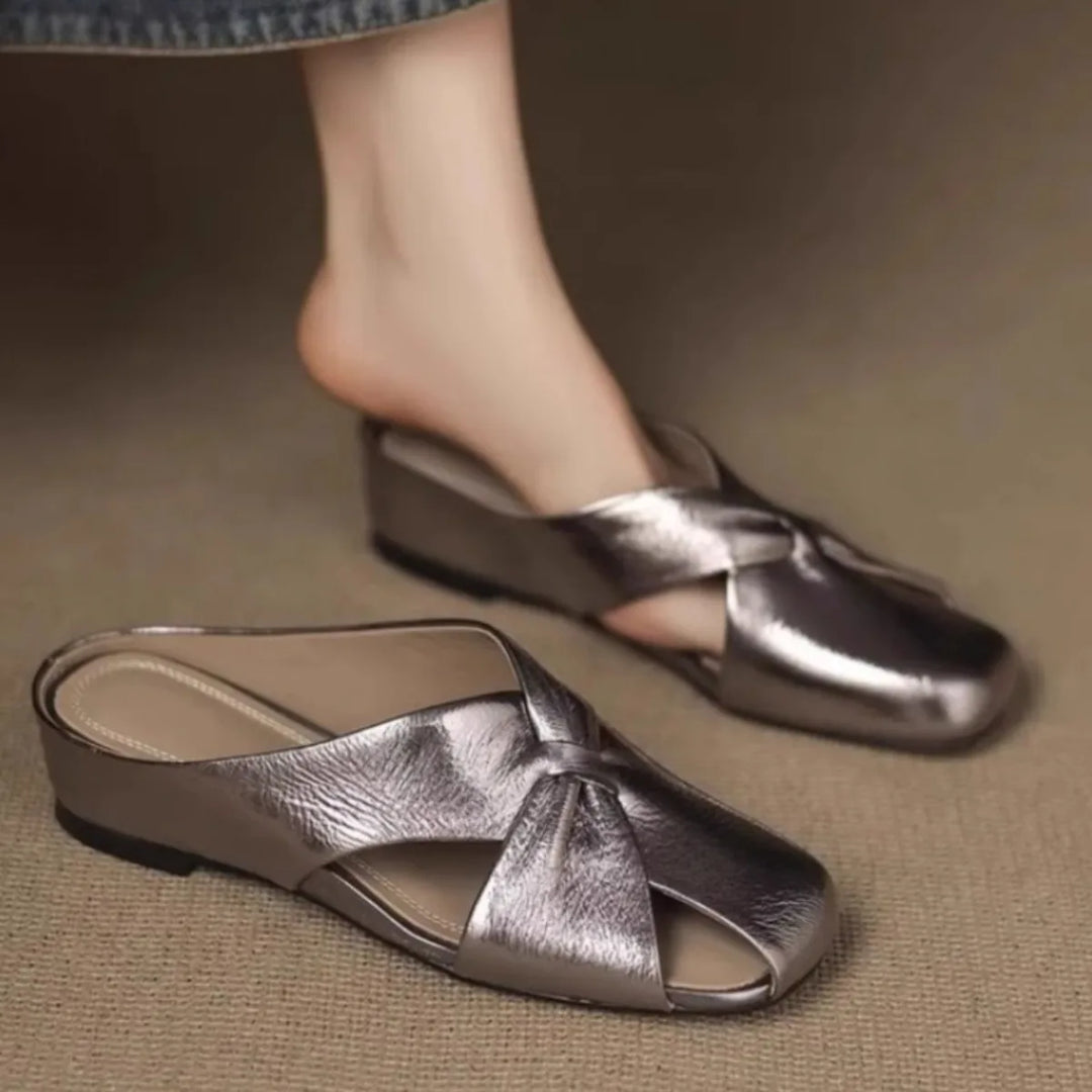 Rubies Defined™ | Palvina Closed Toe Slippers