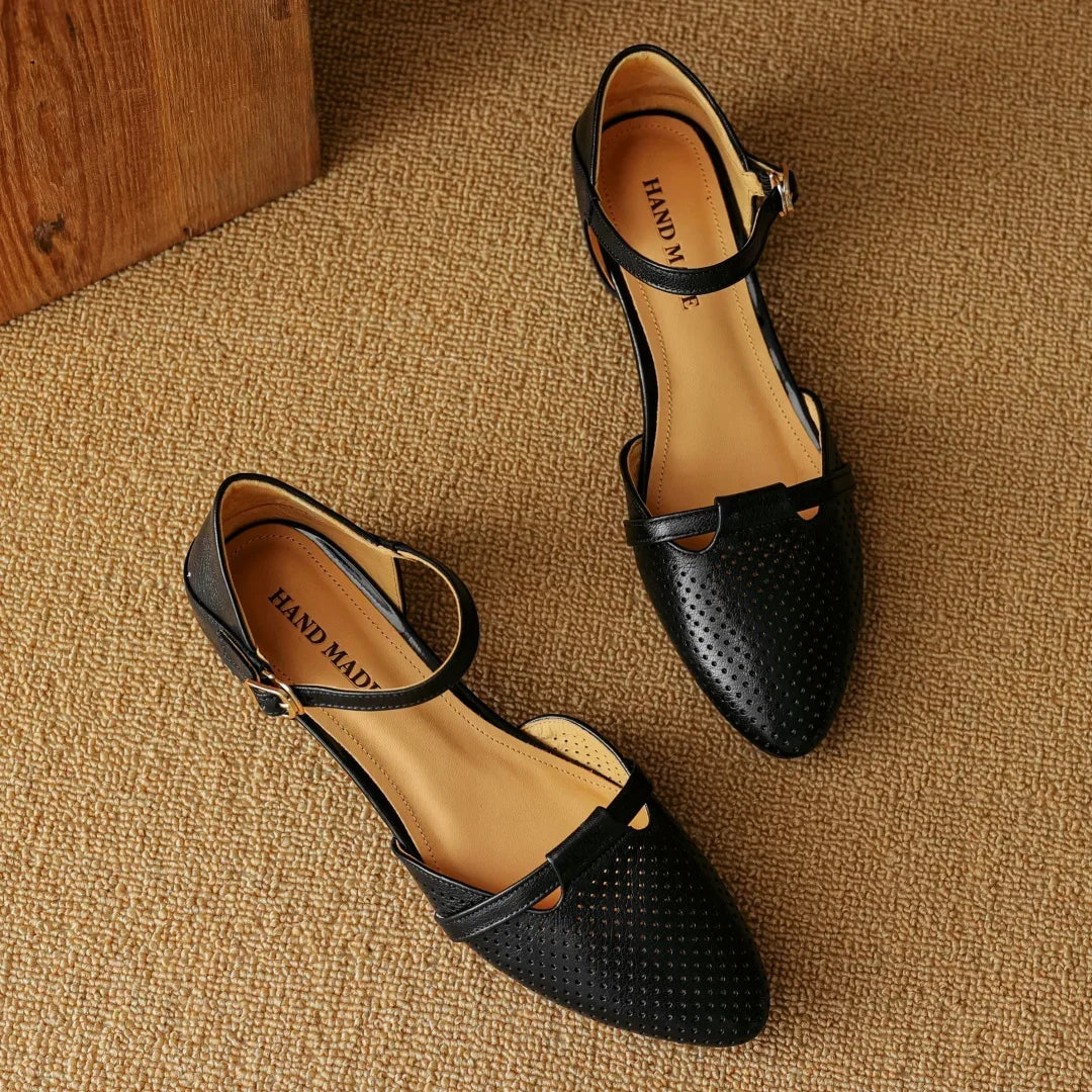 Rubies Defined™ | Anna Flat Sandals