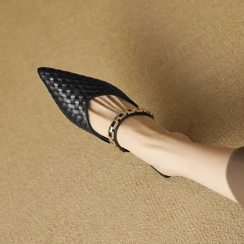 Rubies Defined™ | Delmira Pointed Slippers