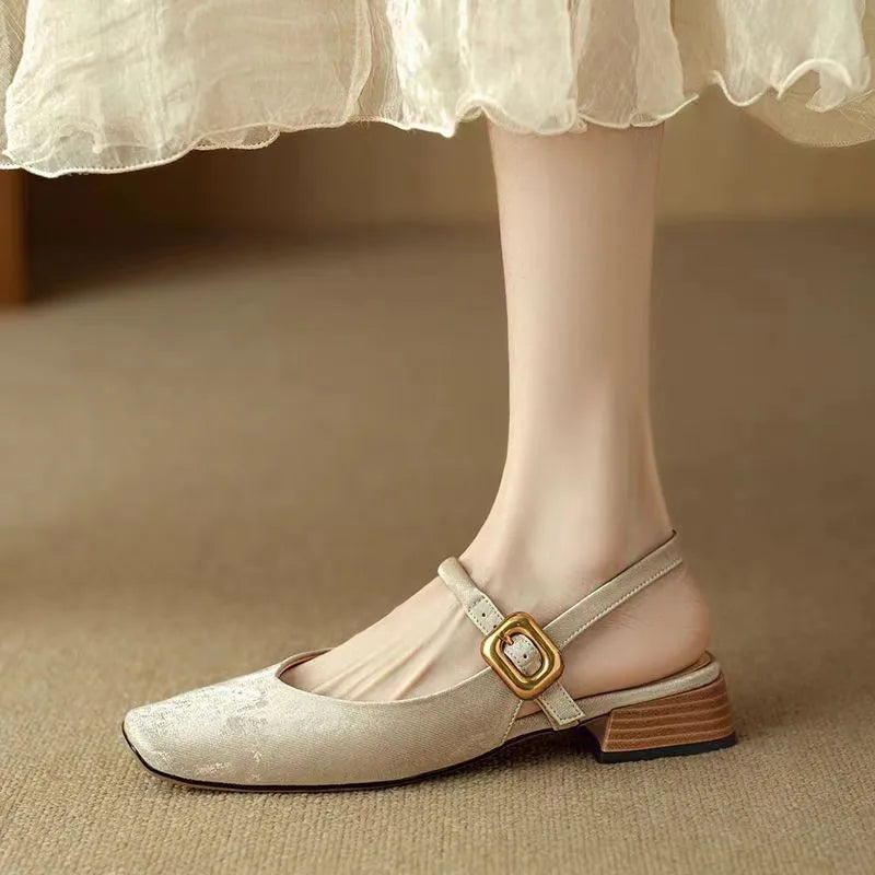 Rubies Defined™ | Vera Slingback Shoes
