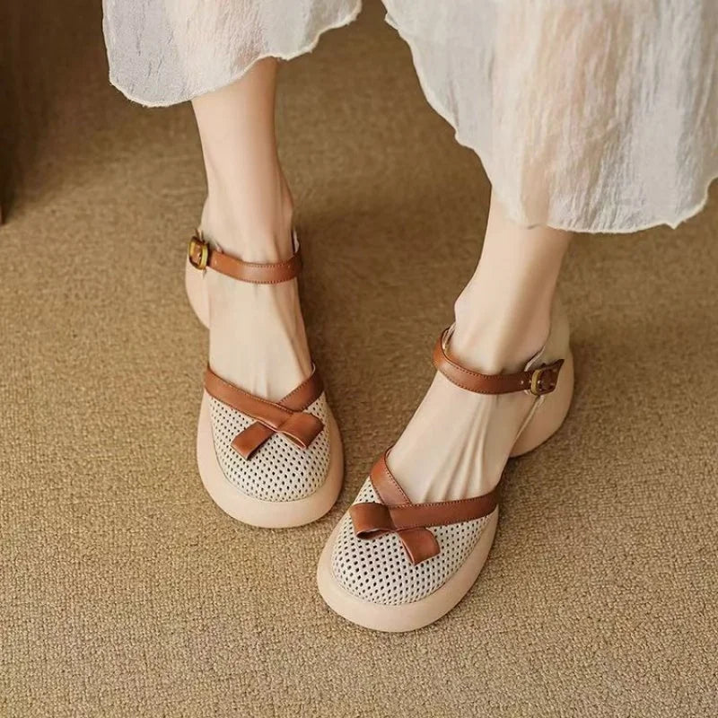 Rubies Defined™ | Salena Mesh Sandals