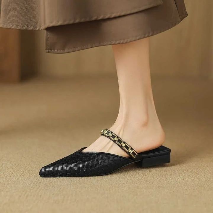 Rubies Defined™ | Delmira Pointed Slippers