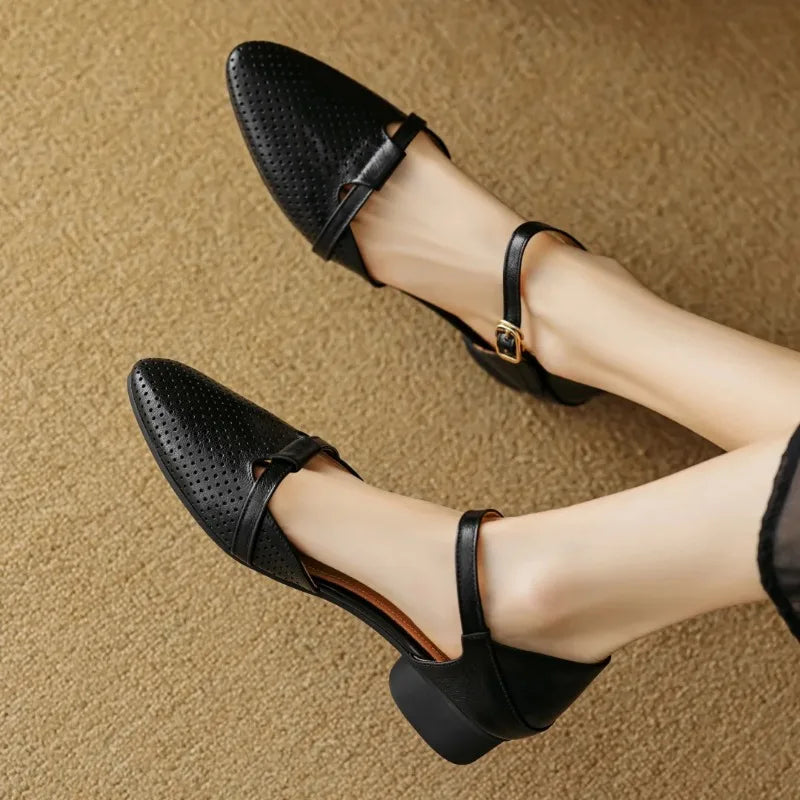 Rubies Defined™ | Anna Flat Sandals