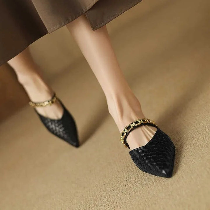 Rubies Defined™ | Delmira Pointed Slippers