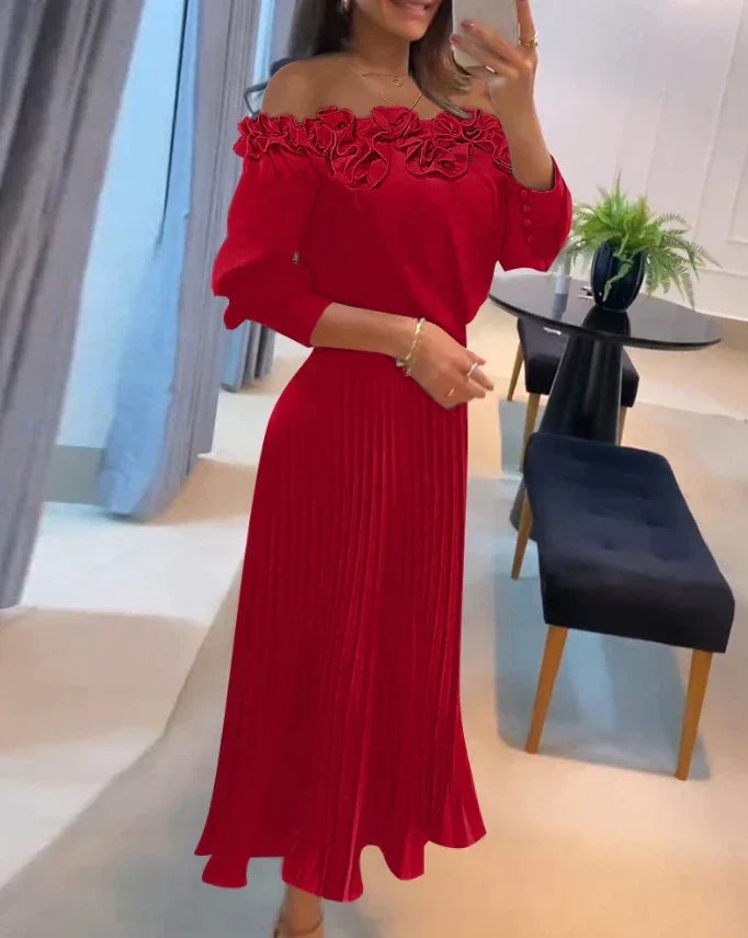 Ella | Stunning Off Shoulder Maxi Dress