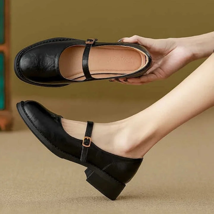 Rubies Defined™ | Perla Low Heel Mary Janes