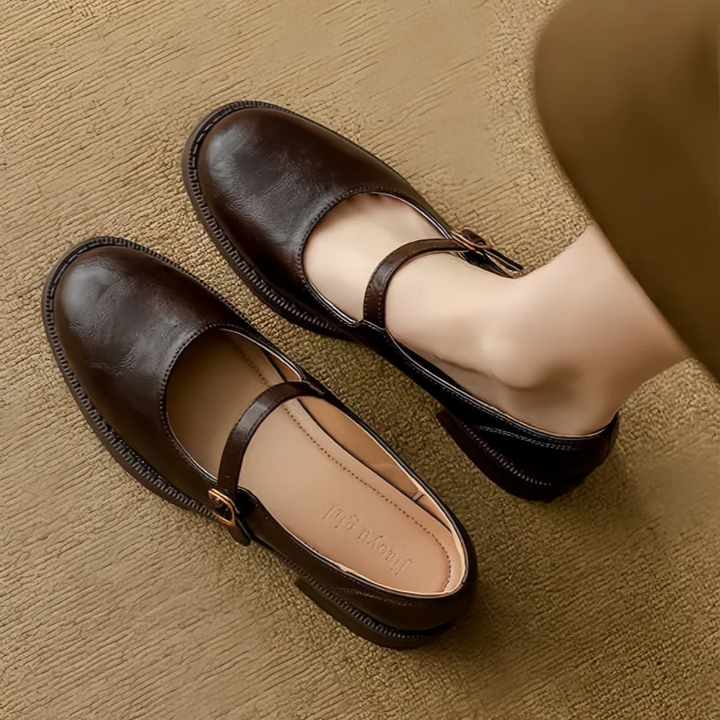 Rubies Defined™ | Perla Low Heel Mary Janes
