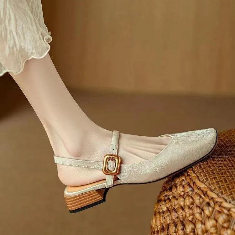 Rubies Defined™ | Vera Slingback Shoes