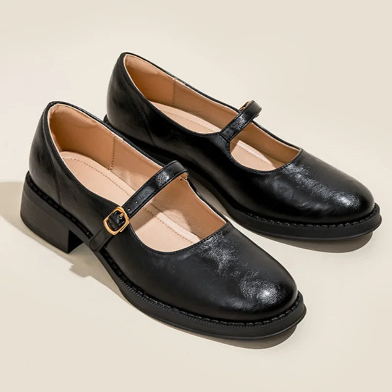 Rubies Defined™ | Perla Low Heel Mary Janes