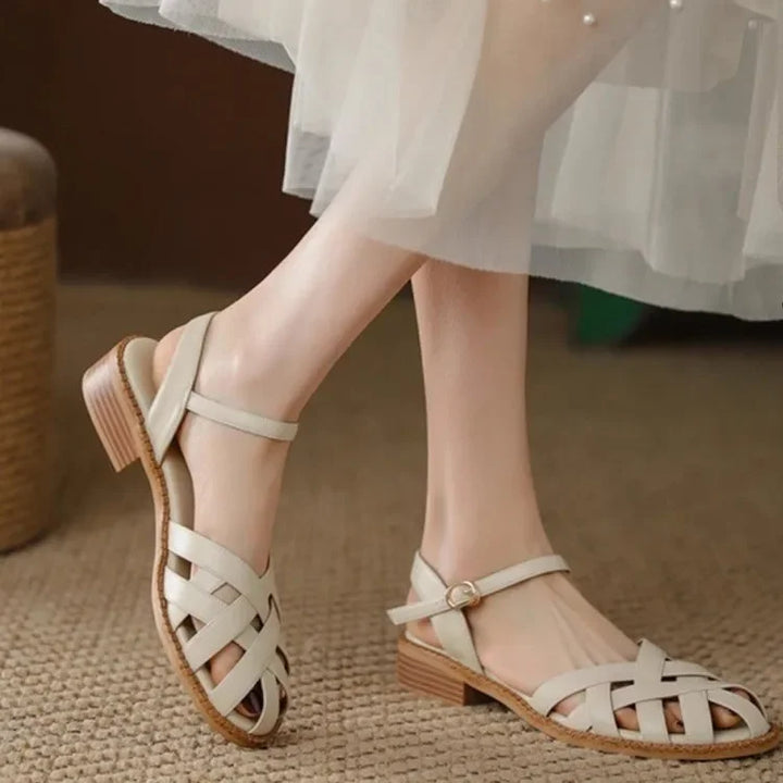 Rubies Defined™ | Terina Soft Leather Sandals