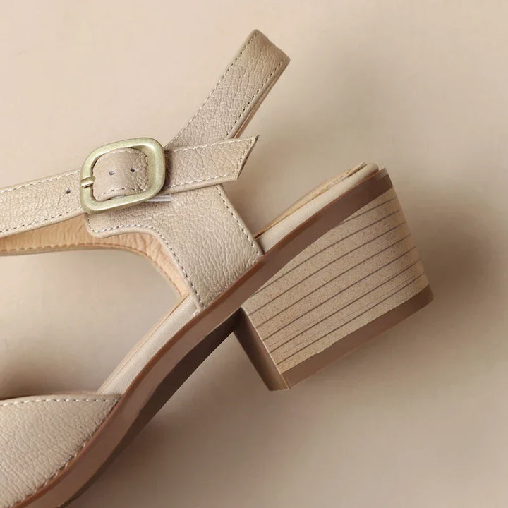 Rubies Defined™ | Rovena Middle Heel Sandals