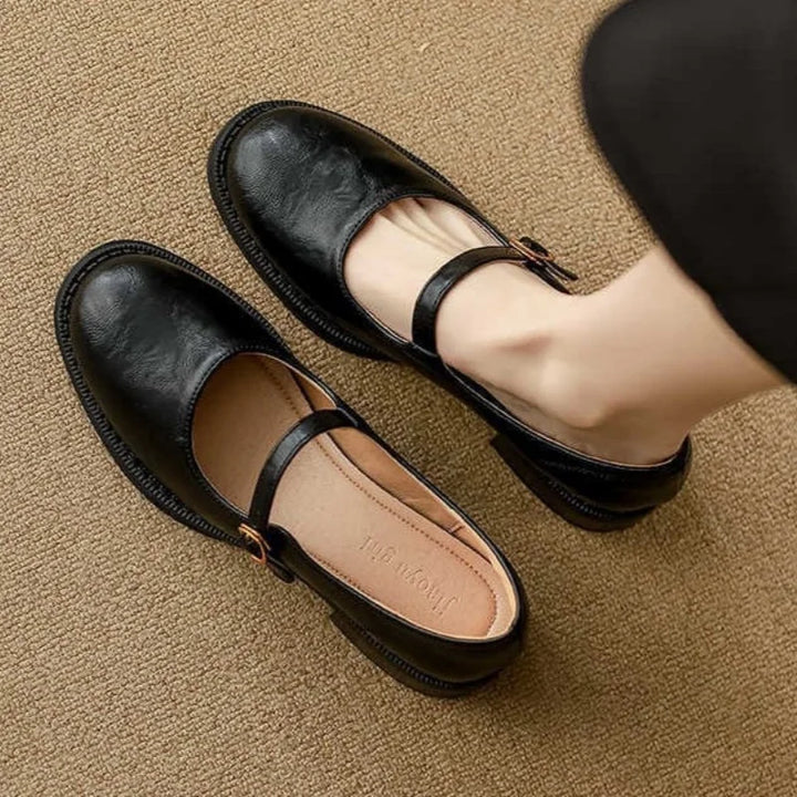Rubies Defined™ | Perla Low Heel Mary Janes