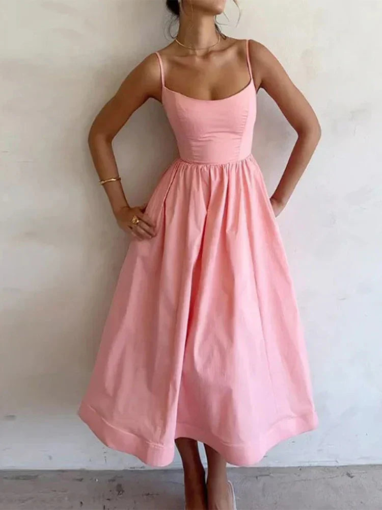 Fay | Strappy Midi Dress