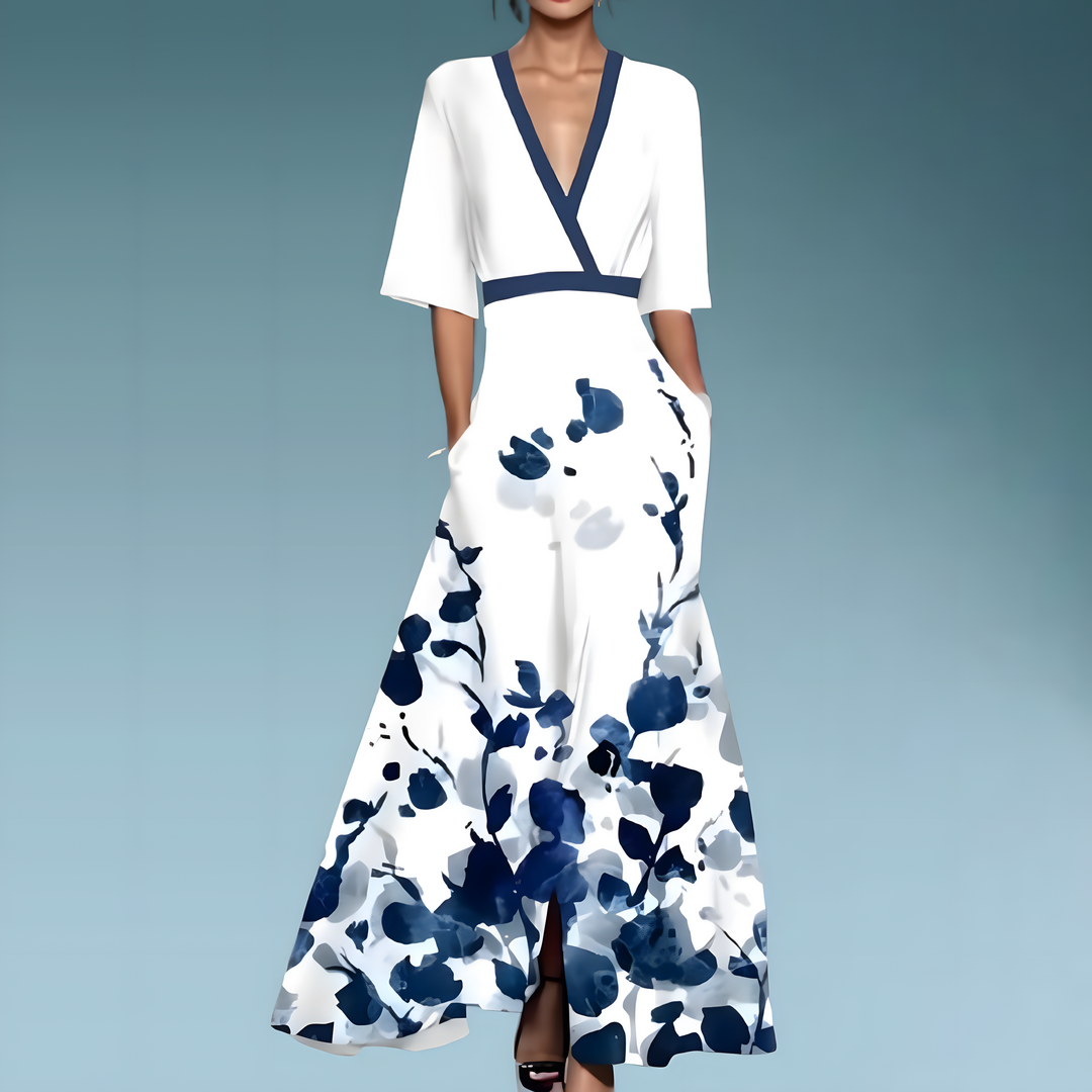 Amelia | Elegant Floral Dress