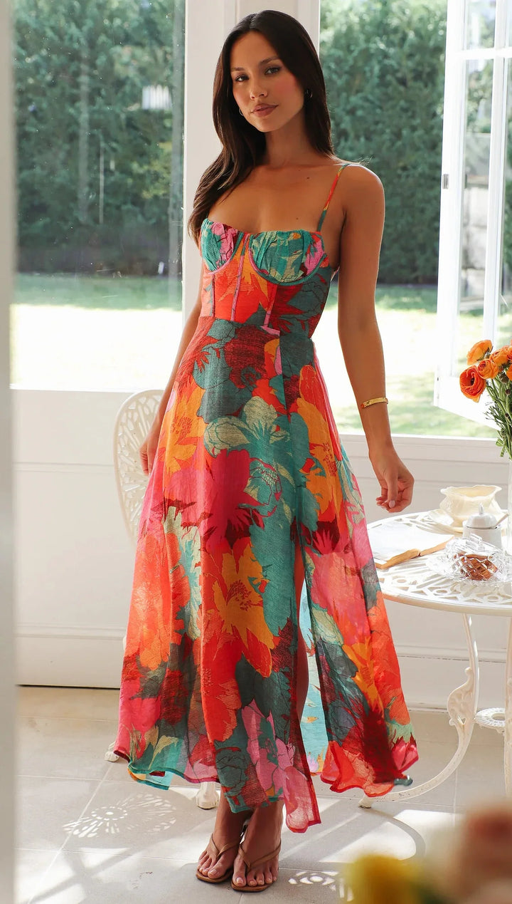 Portman™ | Floral Print Dress