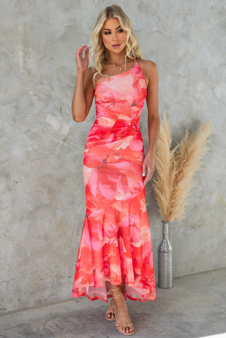 Della | Pleated Summer Maxi Dress