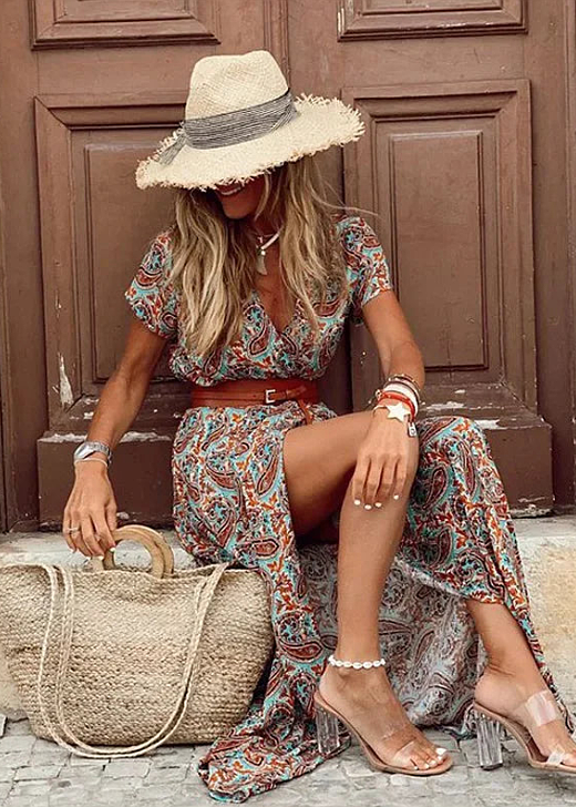 Fayette - Boho Maxi Dress
