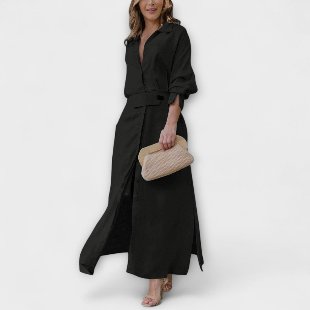 Nancy | Maxi Dress with V-Neck